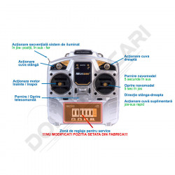 NAVOMODEL / BARCUTA PLANTAT SMART BOAT THUNDER / 2 CUVE / LIPO