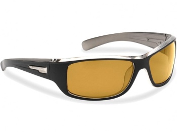 OCHELARI SOARE FLYING FISHERMAN HELM BLACK CRYSTAL GUNMETAL YELLOW AMBER