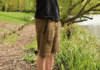 PANTALONI SCURTI KORDA KORE JERSEY OLIVE MAR.L - Img 2