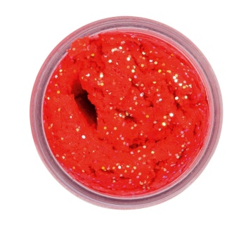 PASTA BERKLEY POWERBAIT GLITTER TROUT DOUGH SINKING SALMON EGG RED GLITTER