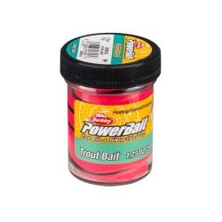 PASTA FLOTANTA BERKLEY POWERBAIT TROUT BAIT SWIRLS PINK PANDA