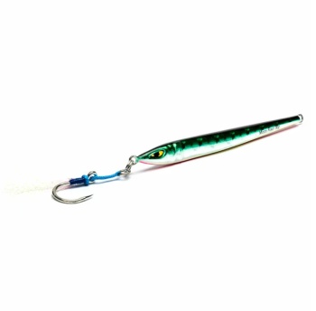 PILKER MUSTAD MOONRISER GREEN MACKEREL 120G / 20MM - Img 2