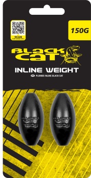 PLUMBI BLACK CAT INLINE WEIGHTS 150G 2BUC - Img 4