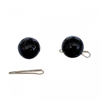 PLUMBI CHEBURASHKA KONGER NEGRU 2GR CU AGRAFA DETASABILA 5BUC