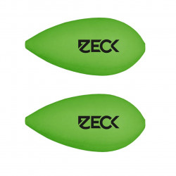 PLUTA ZECK 2GR LEADER FLOAT GREEN 2BUC