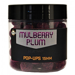 POP UP DYNAMITE BAITS MULBERRY PLUM POP-UPS - 15MM