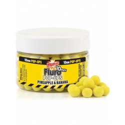 POP-UPS &DUMBELLS DYNAMITE BAITS PINEAPPLE & BANANA 15MM FLURO