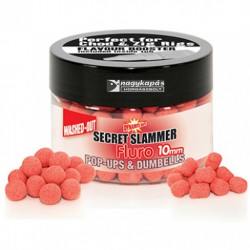 POP-UPS &DUMBELLS DYNAMITE BAITS SECRET SLAMMER FLURO WASHED OUT 15MM