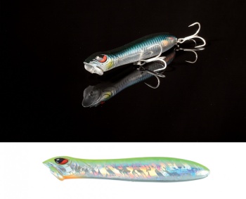 POPPER HERAKLES SKYWALK 13cm 27.5gr Chartreuse Impact
