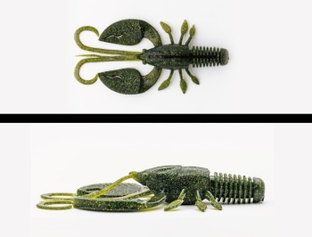 RAC ADUSTA GADGET CRAW 3.8 9.6CM 009 WEED SHRIMP 4BUC/PLIC