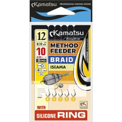 RIG METHOD FEEDER PE INEL SILICON KAMATSU ISEAMA FIR TEXTIL 5BUC 10CM, NR.12, 0.12MM