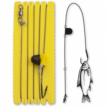 RIG SOMN BLACK CAT 8/0 SINGLE HOOK RIG WITH RATTLE L
