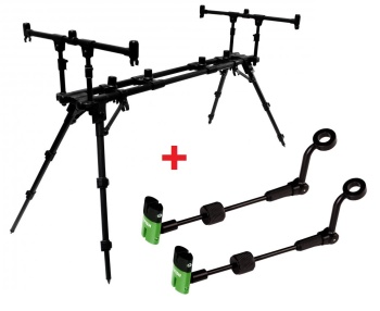 ROD POD ZFISH CONSTRUCT 3 LANSETE + 2 X SWINGER ZFX MINI GRATUIT!