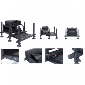 SCAUN MODULAR RIVE ST8 2.0 BLACK - Img 6