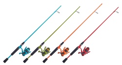 SET 12 LANSETE UGLY STIK POWER COLOUR PDQ 1.80M 5-25G + MULINETE POWER 20, 3 SETURI X 4 CULORI