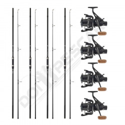 SET 4 LANSETE PROWESS SCORPIUM 3.90M 2TR + 4 MULINETE PROWESS NIGHTFALL DEBRAYABLE 8005 HRS