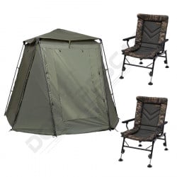 SET CORT PROLOGIC FULCRUM UTILITY + 2 SCAUNE PROLOGIC AVENGER COMFORT CAMO