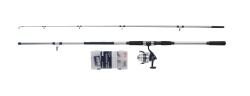SET LANSETA SHAKESPEARE SALT PIER POUNDER 10FT/3.00M 112-225G 2SEC + MULINETA 7000