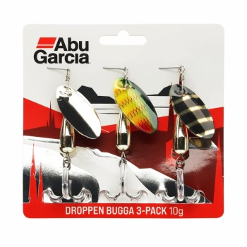 SET LINGURITE ROTATIVE ABU GARCIA DROPPEN BUGGA 5CM / 10G 3-PACK