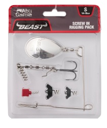 SET MONTURA ABU GARCIA BEAST SCREW IN RIGGING PACK LARGE