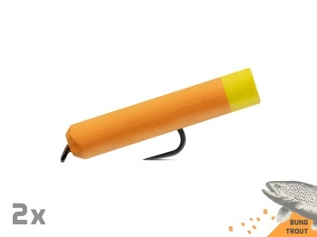 SET MUSTE ARTIFICIALE DELPHIN FLY / 10BUC BUNG TROUT - Img 2