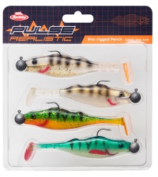 SHAD BERKLEY PULSE REALISTIC PERCH 7CM 4BUC