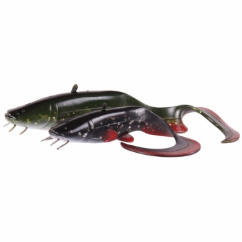SHAD DAM EFFZETT 200MM GREY CATFISH CURL TAIL - Img 2