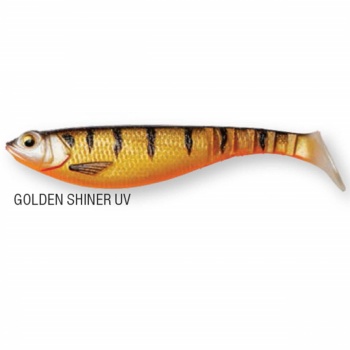 SHAD DAM EFFZETT SHADSTER POWER TAIL 8CM 5.6GR GOLDEN SHINER UV