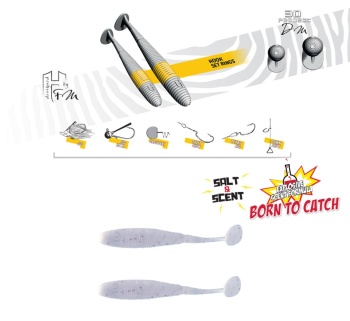 SHAD HERAKLES-OW70 2.75 7.0cm Hot Milk
