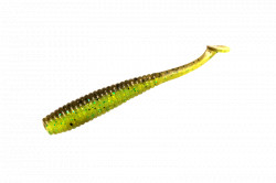 SHAD JACKALL I SHAD TAIL 2.8INCH GREEN PUMPKIN CHART 6BUC/PL