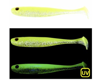 SHAD MAJOR CRAFT STABI SHAD SLIM 3.5 8.9cm #005 Chart Silver - Img 2
