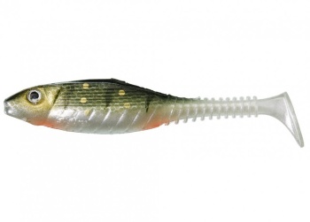 SHAD SENSAS GUNKI GRUBBY SHAD 6CM GREEN PERCH 10BUC/PL