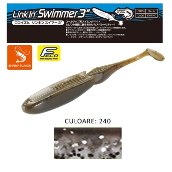 SHAD TIEMCO LINKIN SWIMMER 3 7.6CM CULOARE 240 9BUC/PLIC