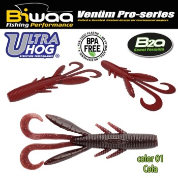 SHAD ULTRA HOG 4 10CM 01 COLA 8BUC/PLIC