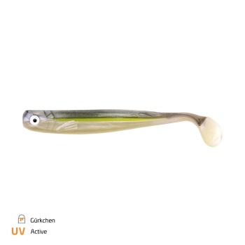 SHAD ZECK ZANDER GUMMI 16CM GÜRKCHEN 2BUC