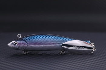 SPINNERTAIL BABYFACE SM85-S 85MM 20GR 3 BLUE BACK SILVER
