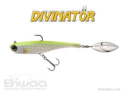 SPINNERTAIL BIWAA DIVINATOR JUNIOR 14CM 22GR 25 HI VIZ