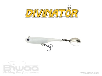 SPINNERTAIL BIWAA DIVINATOR MINI 9.5CM 9GR 02 PEARL WHITE