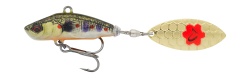 SPINNERTAIL SAVAGE GEAR 3D STICKLEBAIT TAILSPIN 8CM / 18G BROWN TROUT SMOLT
