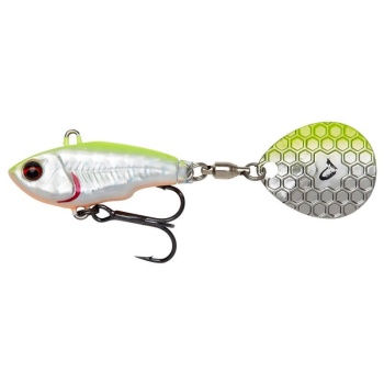 SPINNERTAIL SAVAGE GEAR FAT TAIL 5.5CM 9G SINKING LEMON BACK FLASH - Img 2