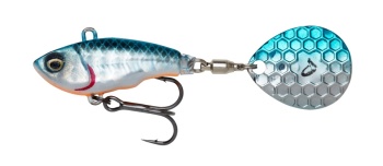 SPINNERTAIL SAVAGE GEAR FAT TAIL NL 6.5CM 12.5G SINKING BLUE SILVER