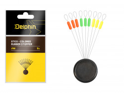 STOPPER DE CAUCIUC COLORAT DELPHIN STICK M