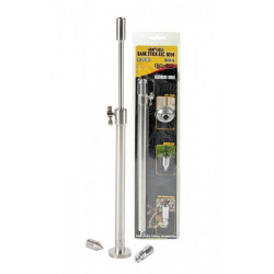 SUPORT TELESCOPIC INOX EXTRA CARP BANK STICK CU ADAPTOR DE PONTON 3 IN 1/ 30-50CM