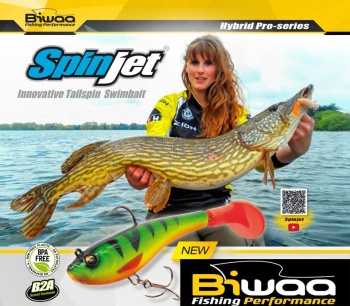 SWIMBAIT BIWAA SPINJET 4 10CM 18GR 02 PEARL WHITE - Img 2