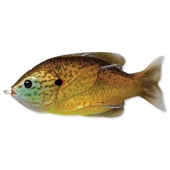 SWIMBAIT LIVE TARGET HOLLOW BODY SUNFISH WALKING BAIT 9CM/18G FLOATING COPPER/PUMP