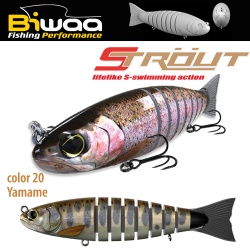 SWIMBAIT STROUT 6.5 16CM 52GR 20 YAMAME