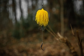 TEASER BLACK CAT REAL WORM TEASER 120G YELLOW EVO - Img 4