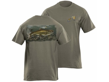 TRICOU FLYING FISHERMAN BROWN TROUT OLIVE