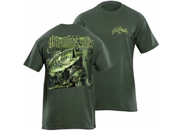 TRICOU FLYING FISHERMAN MIDNIGHT ANGLER BASS HUNTER