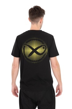 TRICOU MATRIX LARGE FADE LOGO NEGRU/LIME – MARIMEA L